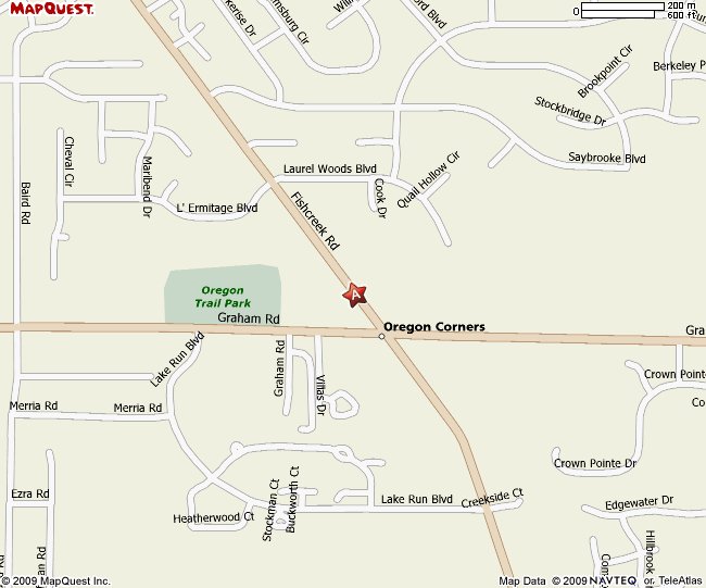 A Map to Stow Presbyterian Church